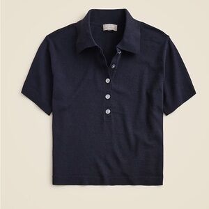 J. Crew Featherweight cashmere polo